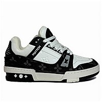 LV Trainer Low Monogram Black/White alta