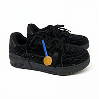 LV Trainer Style Black Crysta alta