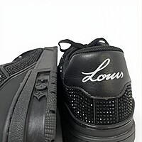 LV Trainer Style Black Crysta alta