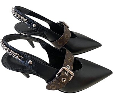 AUTHENTIC LOUIS VUITTON VIBE SLINGBACK PUMPS AS NEW