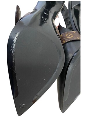 AUTHENTIC LOUIS VUITTON VIBE SLINGBACK PUMPS AS NEW