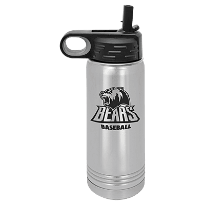 Personalized Polar Camel 20 oz. Stainless Steel Water Bottle