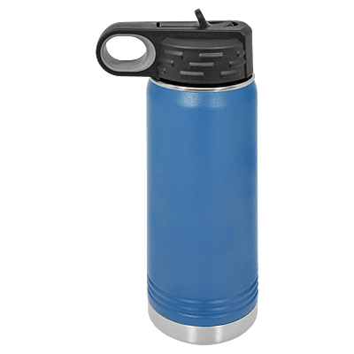 Personalized Polar Camel 20 oz. Royal Blue Water Bottle