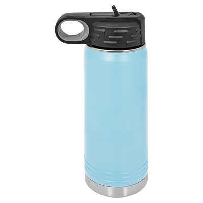 Personalized Polar Camel 20 oz. Light Blue  Water Bottle