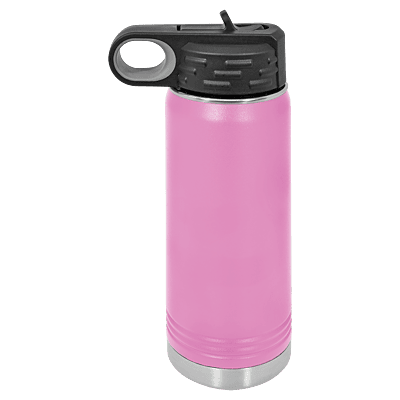 Personalized Polar Camel 20 oz. Light Purple Water Bottle