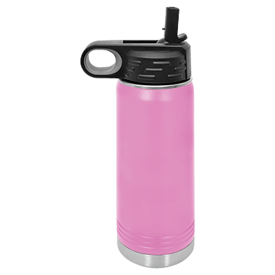 Personalized Polar Camel 20 oz. Light Purple Water Bottle