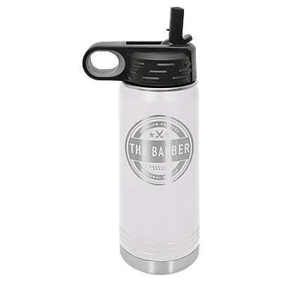 Personalized Polar Camel 20 oz. White Water Bottle