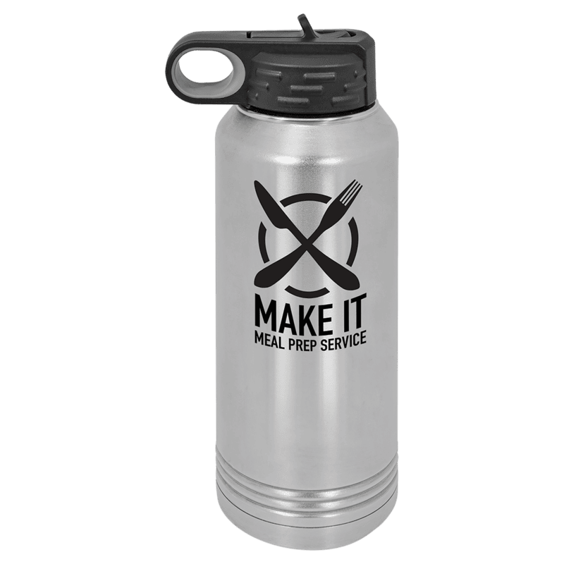 Personalized Polar Camel 32 oz. Stainless Steel Water Bottle