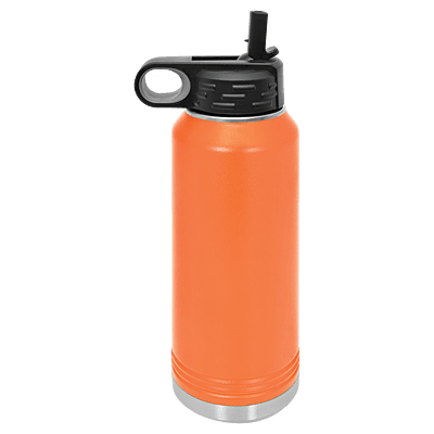 Personalized Polar Camel 32 oz. Orange Water Bottle