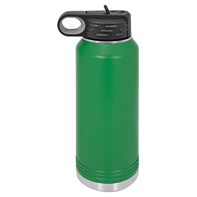 Personalized Polar Camel 32 oz. Green Water Bottle