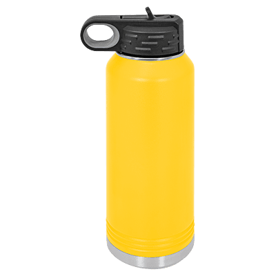 Personalized Polar Camel 32 oz. Yellow Water Bottle
