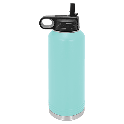 Personalized Polar Camel 40 oz. Teal Water Bottle