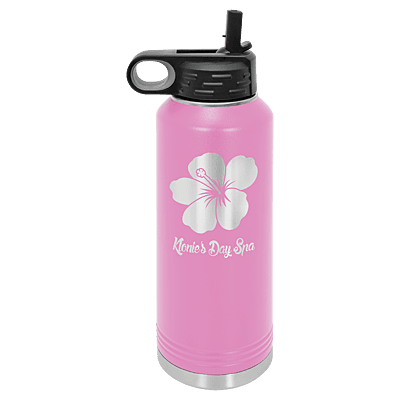 Personalized Polar Camel 40 oz. Light Purple Water Bottle