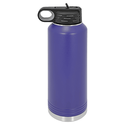Personalized Polar Camel 40 oz. Purple Water Bottle