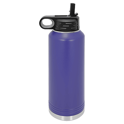 Personalized Polar Camel 40 oz. Purple Water Bottle