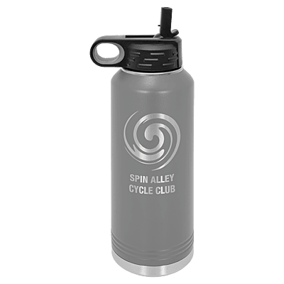 Personalized Polar Camel 40 oz. Dark Gray Water Bottle