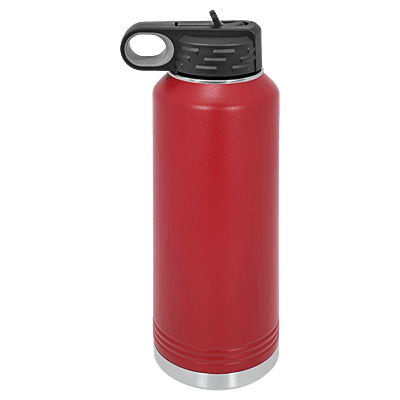 Personalized Polar Camel 40 oz. Maroon Water Bottle