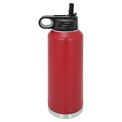 Personalized Polar Camel 40 oz. Maroon Water Bottle