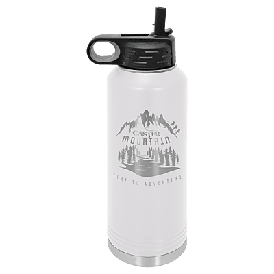 Personalized Polar Camel 40 oz. White Water Bottle