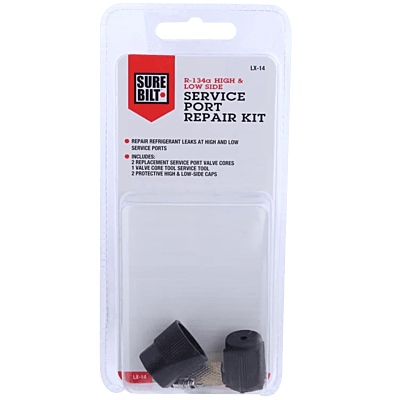 Surebilt R-134A High & Low Side Service Port Repair Kit