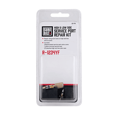 Surebilt R-1234Yf High & Low Side Service Port Repair Kit