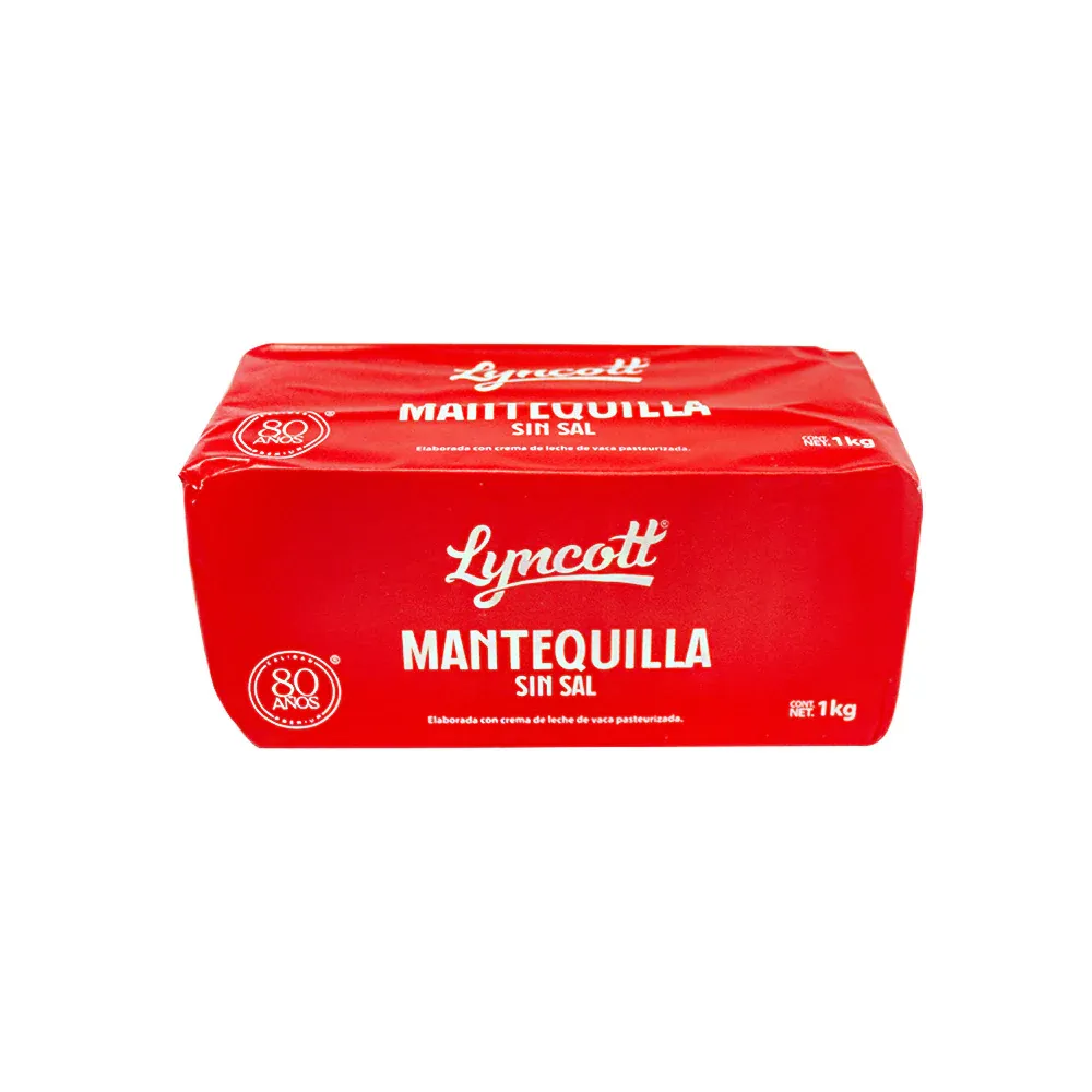 LYNCOTT MANTEQUILLA EN BARRA 1 KG