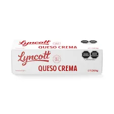 LYNCOTT QUESO CREMA 1.36 KG