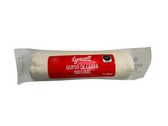LYNCOTT QUESO DE CABRA NATURAL 280 GR