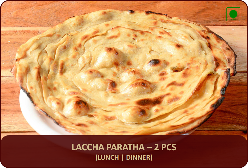 TND - Laccha Paratha - 2 Pcs