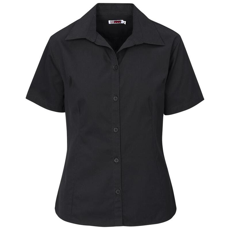 Moderna Brushed Cotton Twill Short Sleeve Shirt
