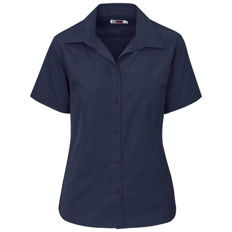 Moderna Brushed Cotton Twill Short Sleeve Shirt
