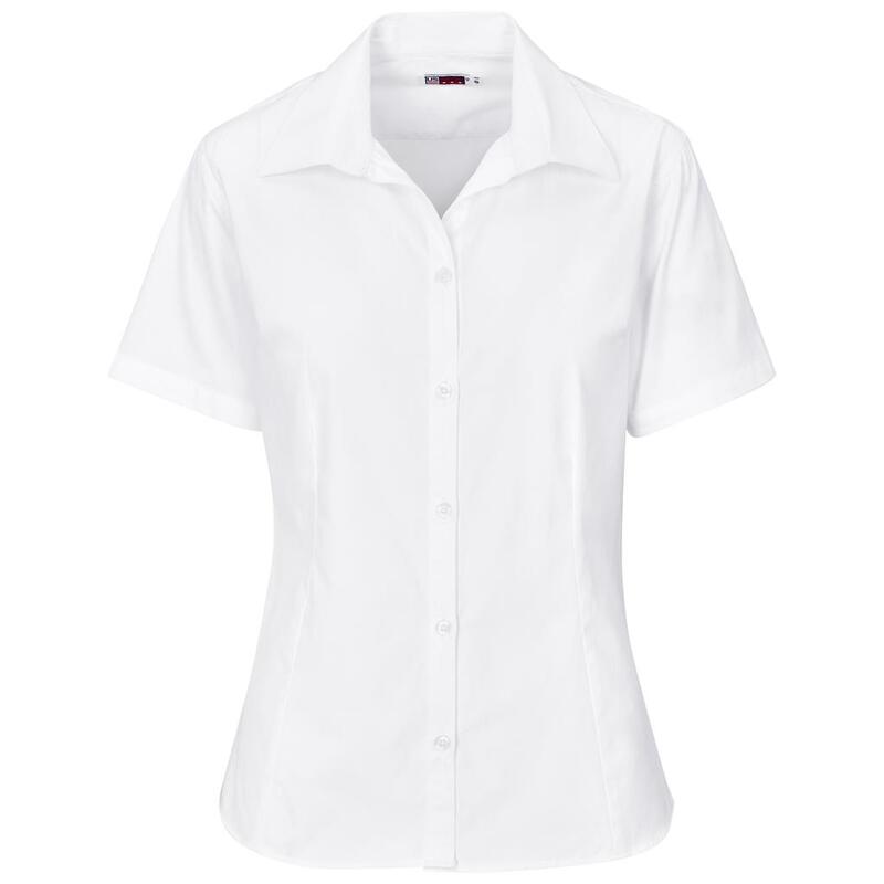 Moderna Brushed Cotton Twill Short Sleeve Shirt