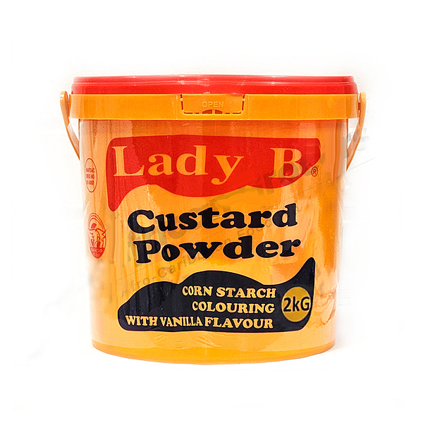 10209 Lady B Custard Powder Big 2kg X 4