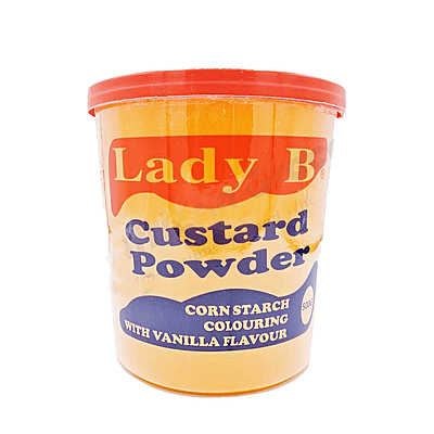 10208 Lady B Custard Powder Small 500g X 24