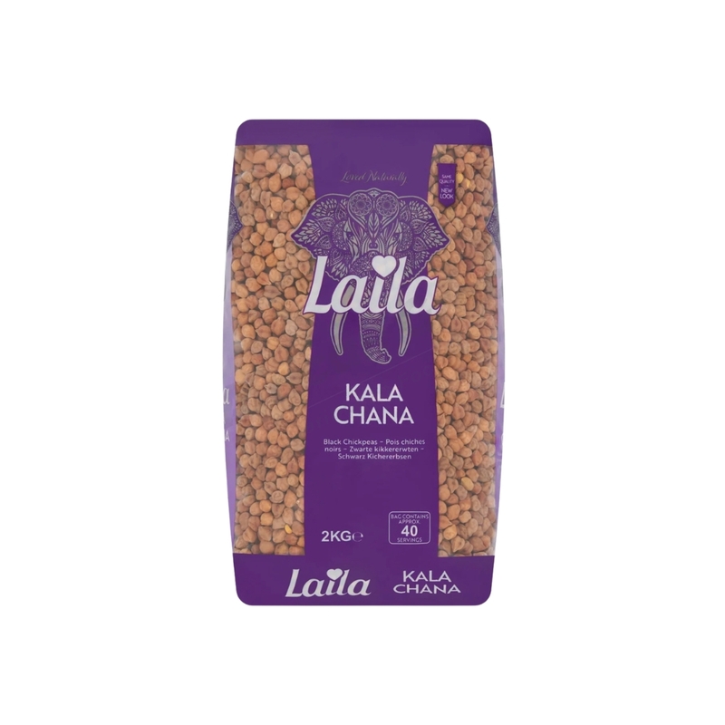 24060 Laila Kala Channa 400g X 12