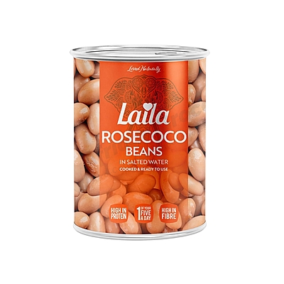 24064 Laila Rosecoco Beans 400g X 12