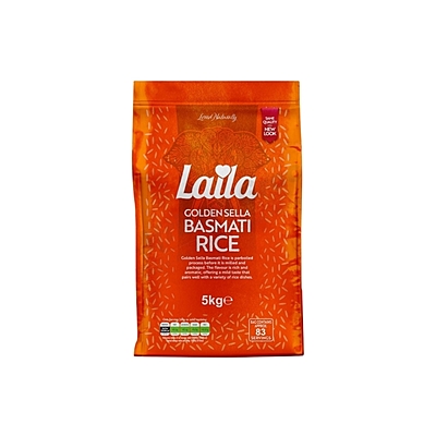 25633 Laila Sella Basmati Rice 5kg