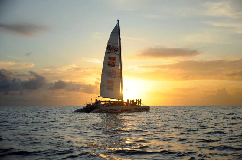 Bubbly Sunset Sail