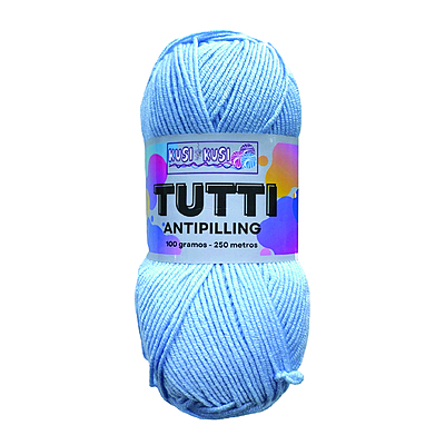 Lana Acrílica Tutti Col 442 Azul Claro Paquete X 5 ovillos X 100 gramos