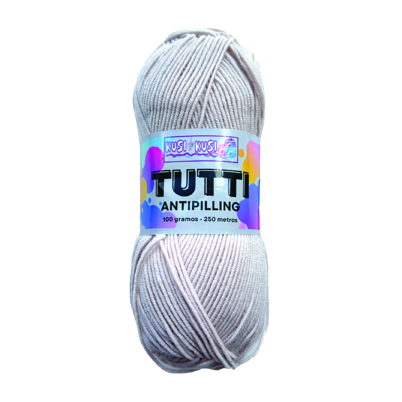 Lana Acrílica Tutti Col 452 Beige claro Paquete X 5 ovillos X 100 gramos Lana Acrílica Tutti Col 452 Beige claro Paquete X 5 ovillos X 100 gramos