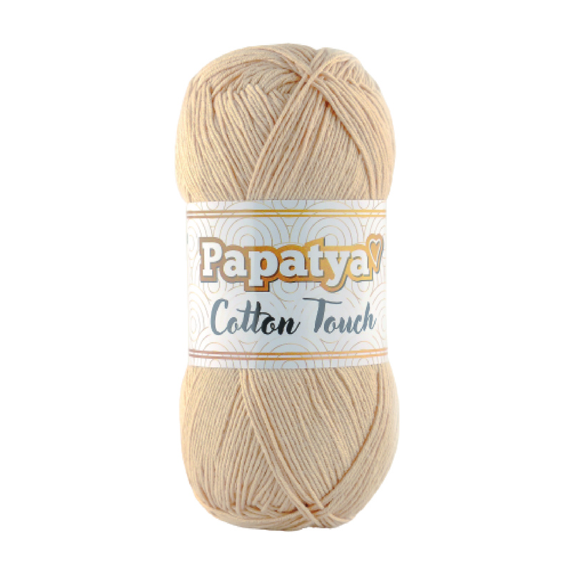 Lana Cotton Touch Col 0120 Beige Paquete X 10 ovillos X 50 Gramos Lana Cotton Touch Col 0120 Beige Paquete X 10 ovillos X 50 Gramos