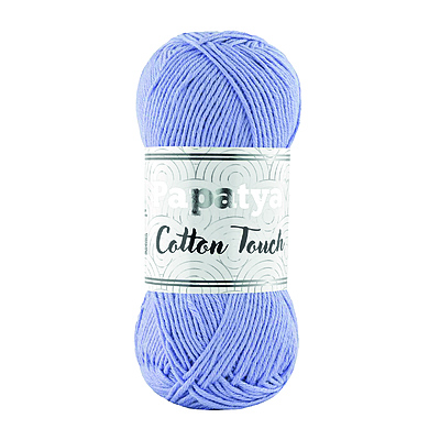 Lana Cotton Touch Col 0330 Lila Paquete X 10 ovillos X 50Gramos
