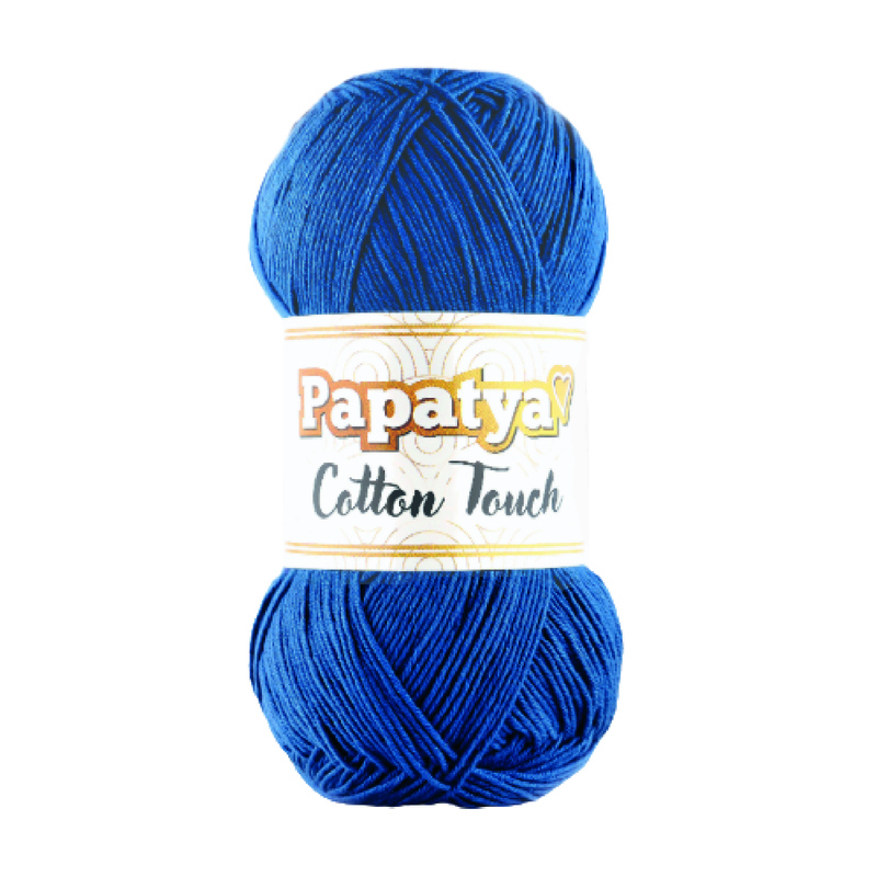 Lana Cotton Touch Col 0480 Azul Oscuro Paquete X 10 ovillos X 50Gramos Lana Cotton Touch Col 0480 Azul Oscuro Paquete X 10 ovillos X 50Gramos
