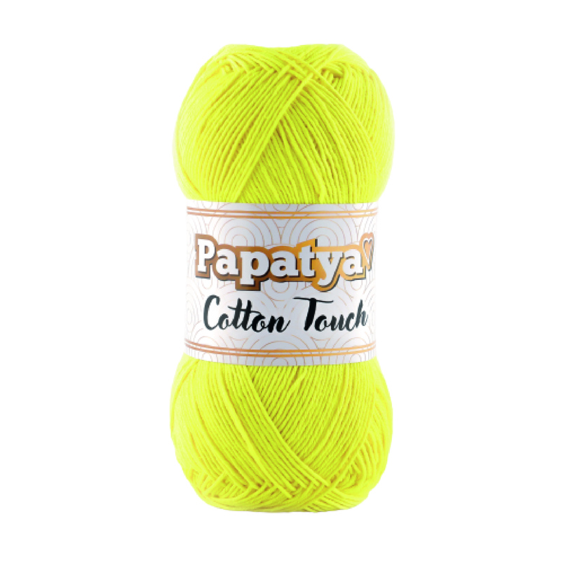 Lana Cotton Touch Col 0850 Amarillo Claro Paquete X 10 ovillos X 50Gramos Lana Cotton Touch Col 0850 Amarillo Claro Paquete X 10 ovillos X 50Gramos