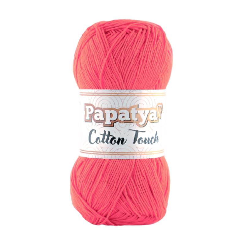 Lana Cotton Touch Col 0940 Salmon Paquete X 10 ovillos X 50Gramos Lana Cotton Touch Col 0940 Salmon Paquete X 10 ovillos X 50Gramos