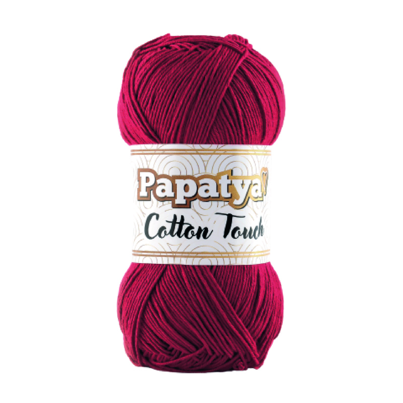 Lana Cotton Touch Col 1030 Rojo Paquete X 10 ovillos X 50Gramos Lana Cotton Touch Col 1030 Rojo Paquete X 10 ovillos X 50Gramos