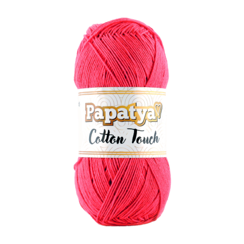 Lana Cotton Touch Col 1080 Coral Paquete X 10 ovillos X 50Gramos Lana Cotton Touch Col 1080 Coral Paquete X 10 ovillos X 50Gramos