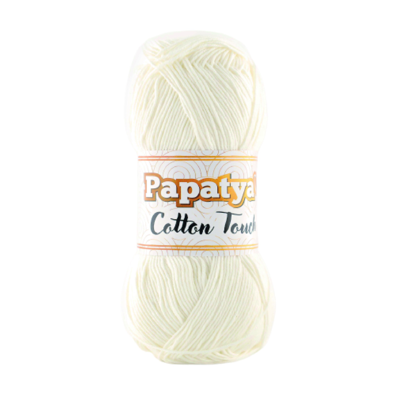Lana Cotton Touch Col 0010 Blanca Paquete X 10 ovillos X 50Gramos Lana Cotton Touch Col 0010 Blanca Paquete X 10 ovillos X 50Gramos