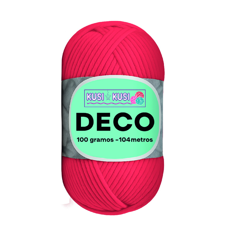 Lana Algodon Deco Col09 Roja  Paquete X 5 Ovillos X 100 Gramos Lana Algodon Deco Col09 Roja  Paquete X 5 Ovillos X 100 Gramos