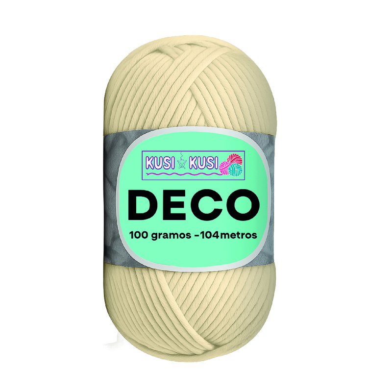 Lana Algodon Deco Col03 Beige  Paquete X 5 Ovillos X 100 Gramos Lana Algodon Deco Col03 Beige  Paquete X 5 Ovillos X 100 Gramos
